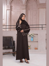 MAJESTIC BROWN ABAYA
